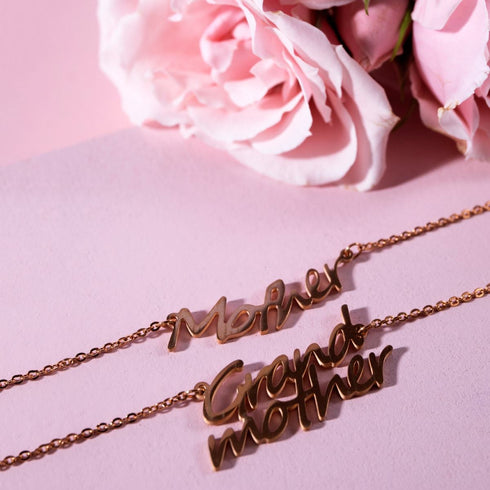Grand-mère | Or rose 18 carats | Collier